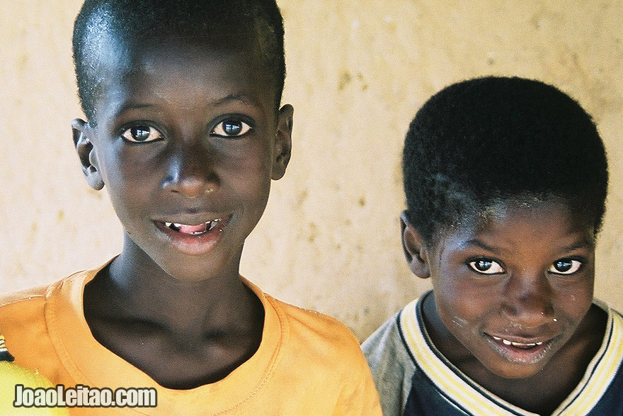 Photo of African boys in Ndioum village, Senegal -West Africa