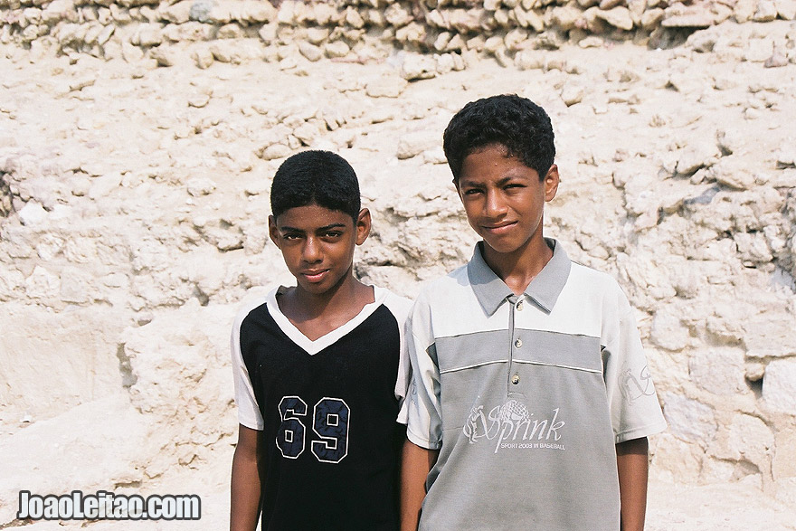 Boys in Qeshm Island on the Persian Gulf, Iran - Middle East
