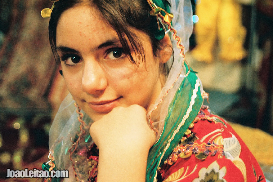 Girl in Shiraz market, Iran