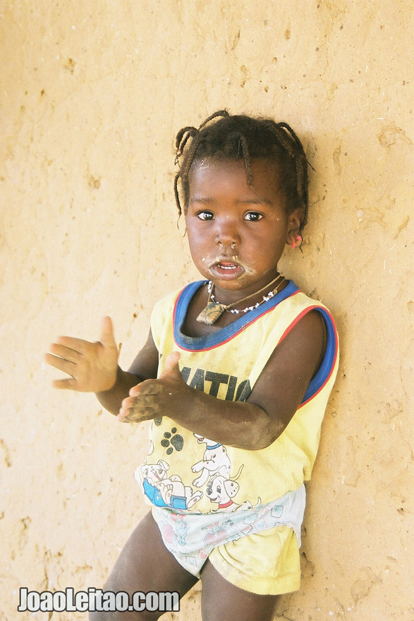 Photo of Baby girl clapping, Senegal - West Africa