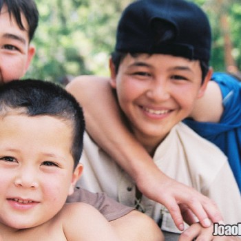Photo of Boys in Panfilov Park in Almaty, Kazakhstan - Central Asia
