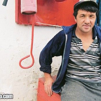 Photo of Farm worker in Almaty, Kazakhstan - Central Asia