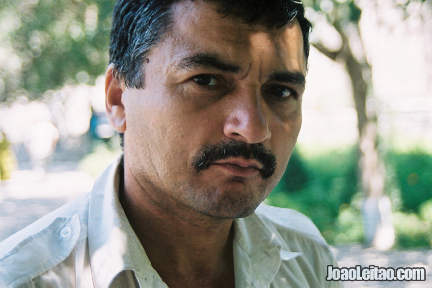 Uzbek man in Bukhara, Uzbekistan - Central Asia