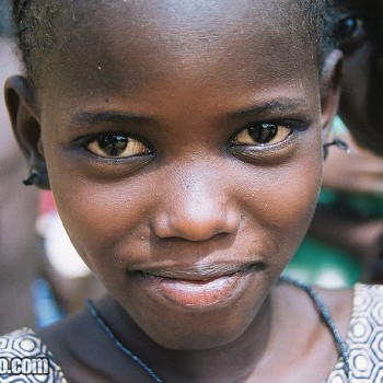 Photo of Girl in Ndioum village, Senegal - West Africa